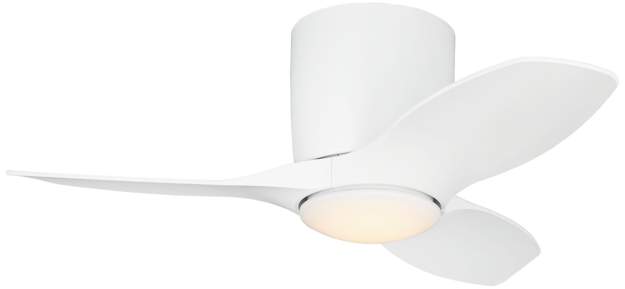 Image 2 Generation Lighting  Titus 32 Hugger LED  Array    White  Fan more views