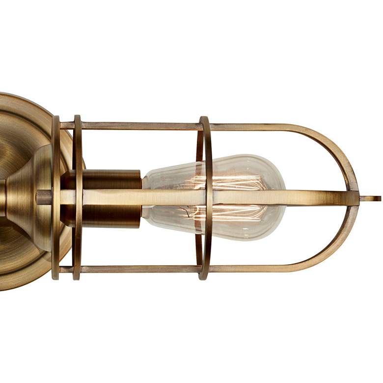 Image 3 Generation Lighting Urban Renewal 20 1/4" Antique Brass Wall Sconce more views