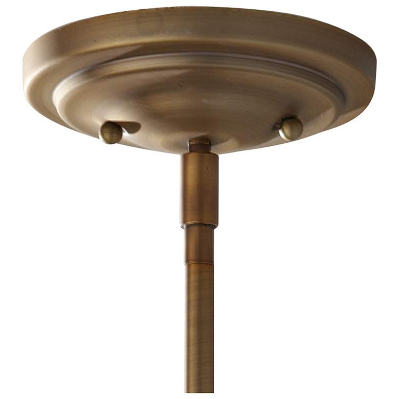 Image 2 Generation Lighting Urban Renewal 4 1/2" Brass Industrial Pendant more views