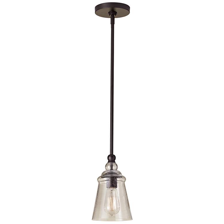 Image 2 Generation Lighting Urban Renewal 5 3/4" Wide Bronze Mini Pendant