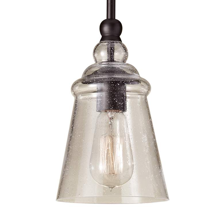 Image 3 Generation Lighting Urban Renewal 5 3/4" Wide Bronze Mini Pendant more views