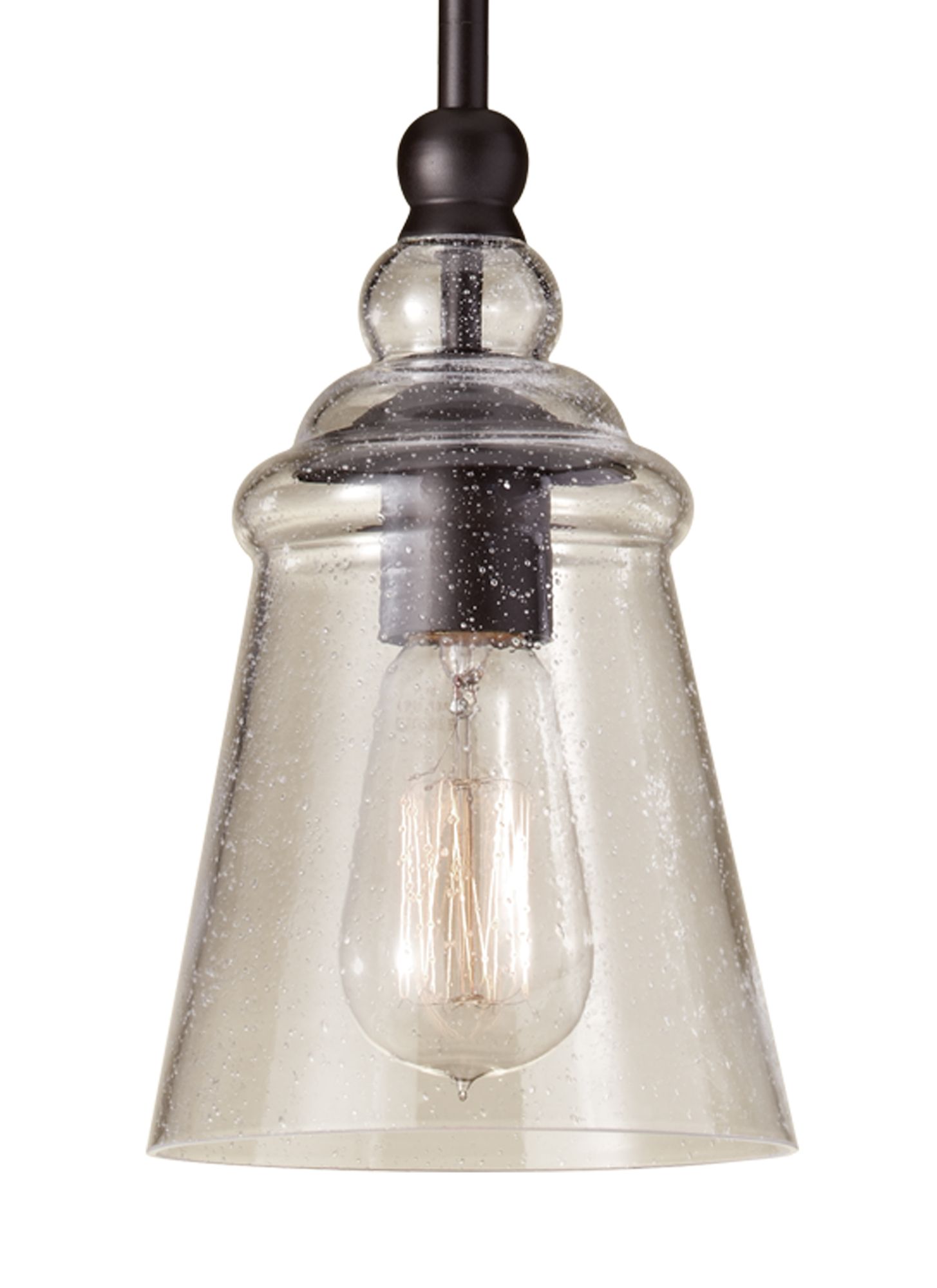Generation Lighting Urban Renewal 5 3/4" Wide Bronze Mini Pendant Image 3