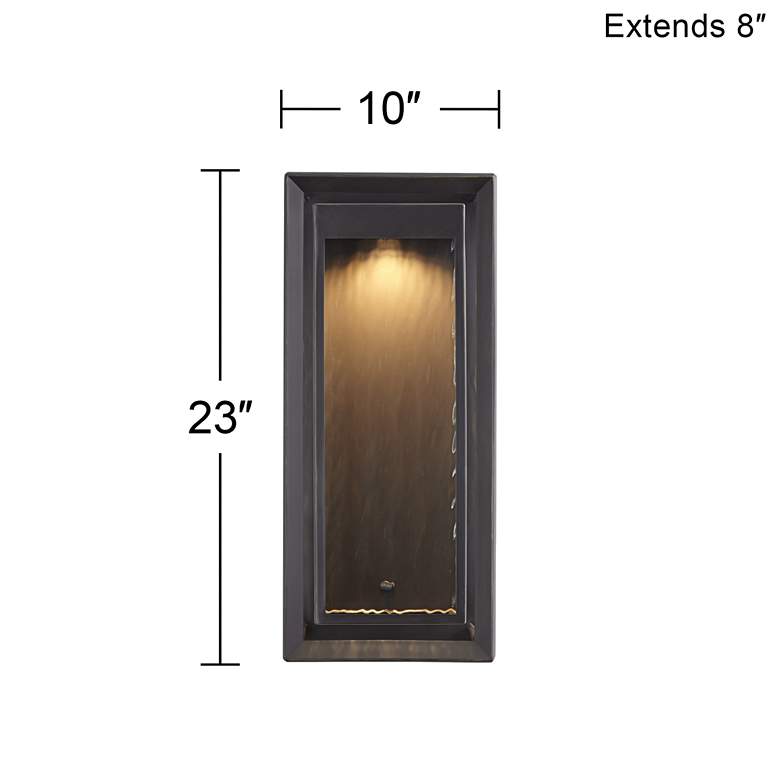 Image 5 Generation Lighting Urbandale 23" Marine Bronze LED Outdoor Light more views
