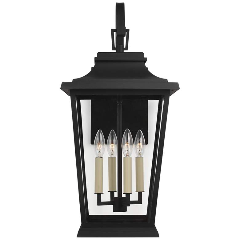 Image 2 Generation Lighting Warren 25 3/4" Black 4-Light Outdoor Wall Light