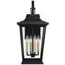 2_Generation Lighting Warren 25 3/4" Black 4-Light Outdoor Wall Light