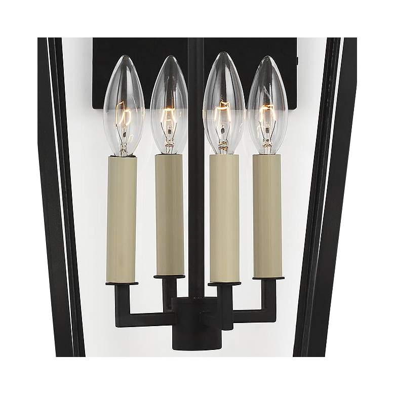 Image 3 Generation Lighting Warren 25 3/4" Black 4-Light Outdoor Wall Light more views