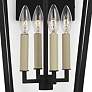 3_Generation Lighting Warren 25 3/4" Black 4-Light Outdoor Wall Light more views