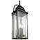 Generation Lighting Wellsworth 18 3/4" Bronze Outdoor Hanging Light