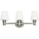 Generation Lighting Xavierre 23" Wide Satin Nickel Bath Light