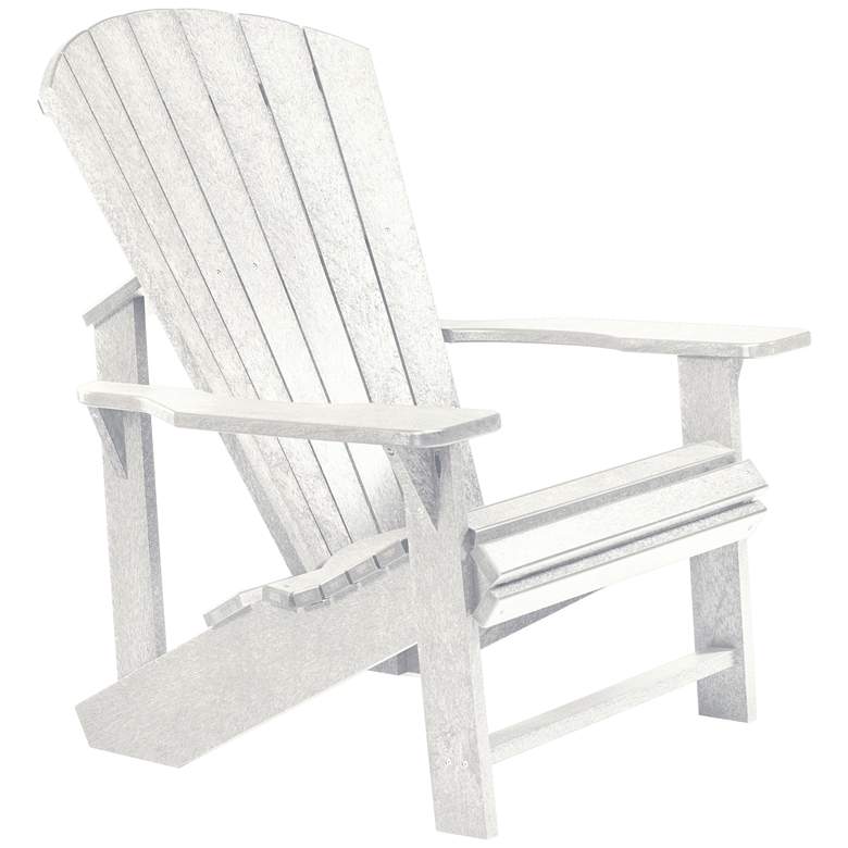 Image 1 Generations White Outdoor Adirondack Chair