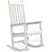 Generations White Outdoor Casual Porch Rocker