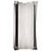 Genesis 14" Satin Pewter and Faux Alabaster Exterior Sconce