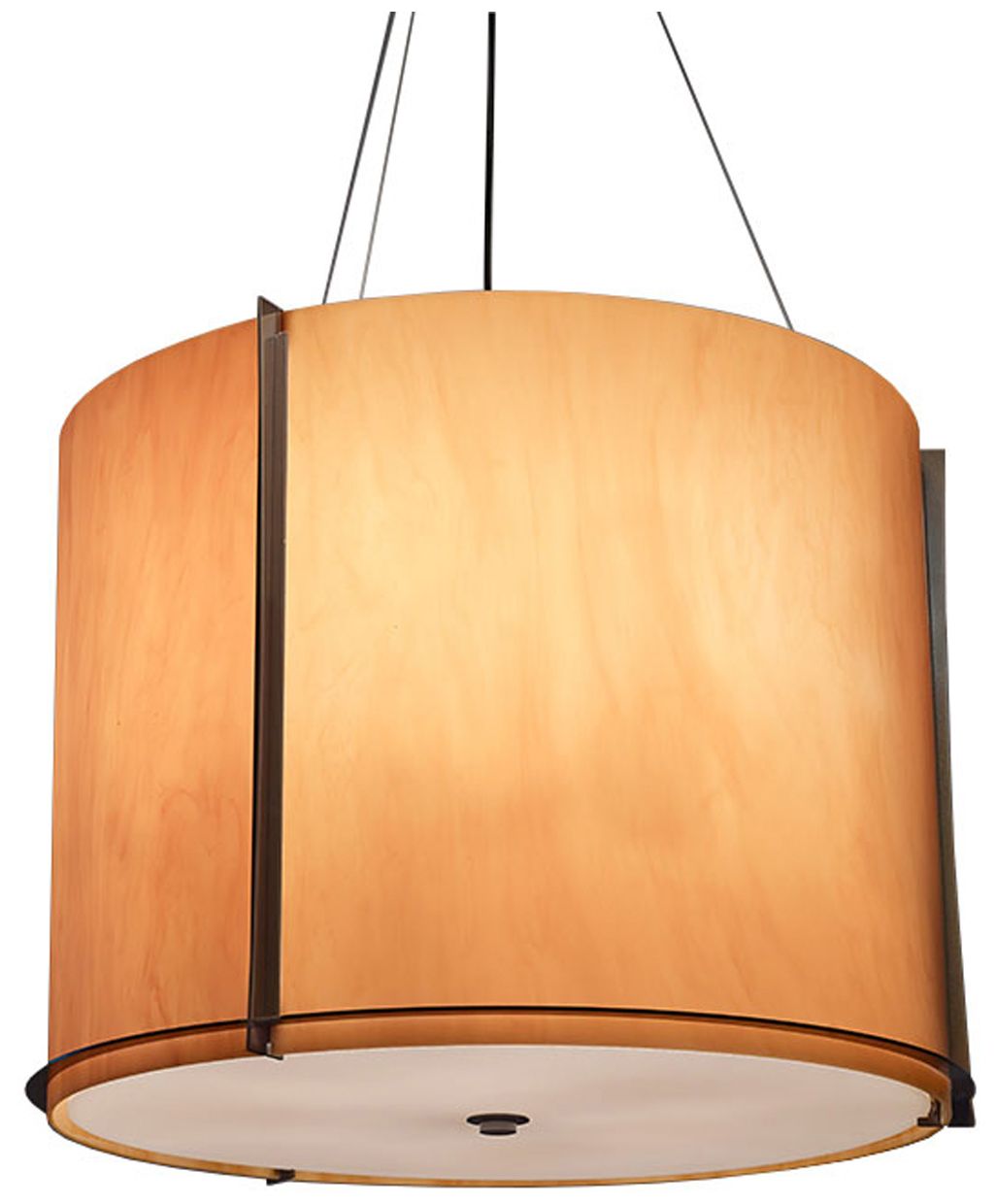 Genesis 32" Wide Medieval Bronze|Tea Stained Pendant 0-10V LED