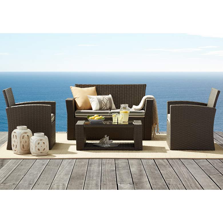 Image 1 Genesis 4-Piece Outdoor Patio Set