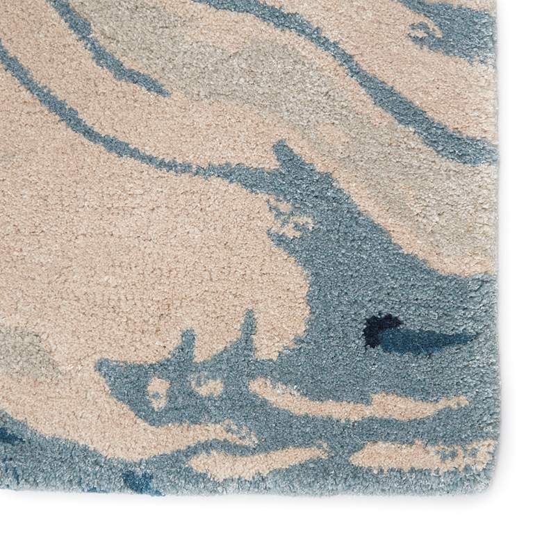 Image 5 Genesis Atha GES22 5&#39;x8&#39; Blue and Gray Abstract Area Rug more views