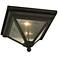 Geneva 14" Wide Vintage Bronze Outdoor Ceiling Light
