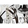 4_Geneva 20" Wide Dark Bronze Steel Crystal 5-Light Pendant more views
