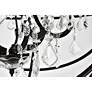 5_Geneva 20" Wide Dark Bronze Steel Crystal 5-Light Pendant more views