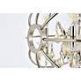 7_Geneva 4 Lt Polished Nickel Pendant Golden Teak more views
