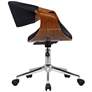 Geneva Black Faux Leather Adjustable Office Chair