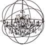 Thumbnail3 of Geneva Crystal Orbital 18-Light Chandelier more views