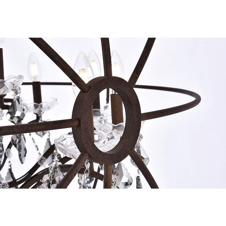 Image 7 Geneva Crystal Orbital 18-Light Chandelier more views