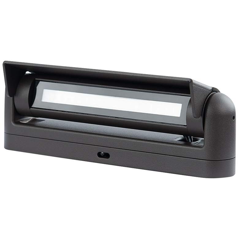 Image 1 Genie 12 1/4"H Black Linear 2700K LED Landscape Path Light