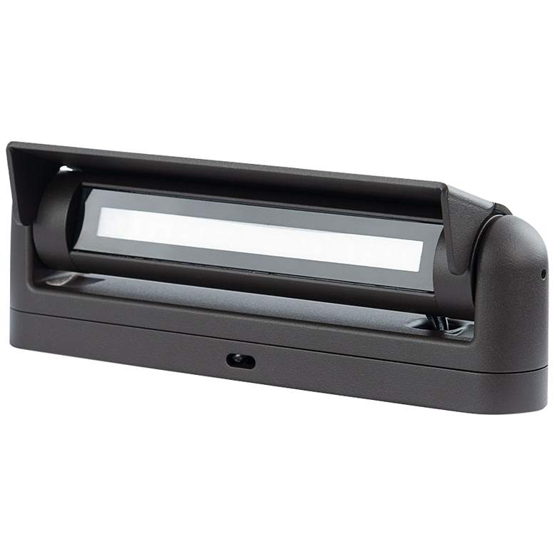 Image 1 Genie 12 1/4 inchH Black Linear 2700K LED Landscape Path Light