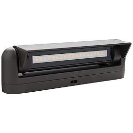 Image2 of Genie 12 1/4"H Black Linear 2700K LED Landscape Path Light more views