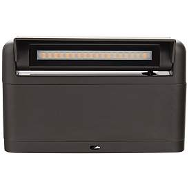 Image4 of Genie 12 1/4"H Black Linear 2700K LED Landscape Path Light more views