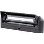 Genie 12 1/4"H Black Linear 3000K LED Landscape Path Light