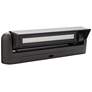 Thumbnail2 of Genie 12 1/4"H Black Linear 3000K LED Landscape Path Light more views