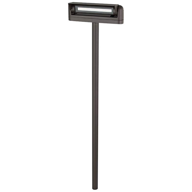 Image 3 Genie 12 1/4"H Bronze Linear 2700K LED Landscape Path Light more views