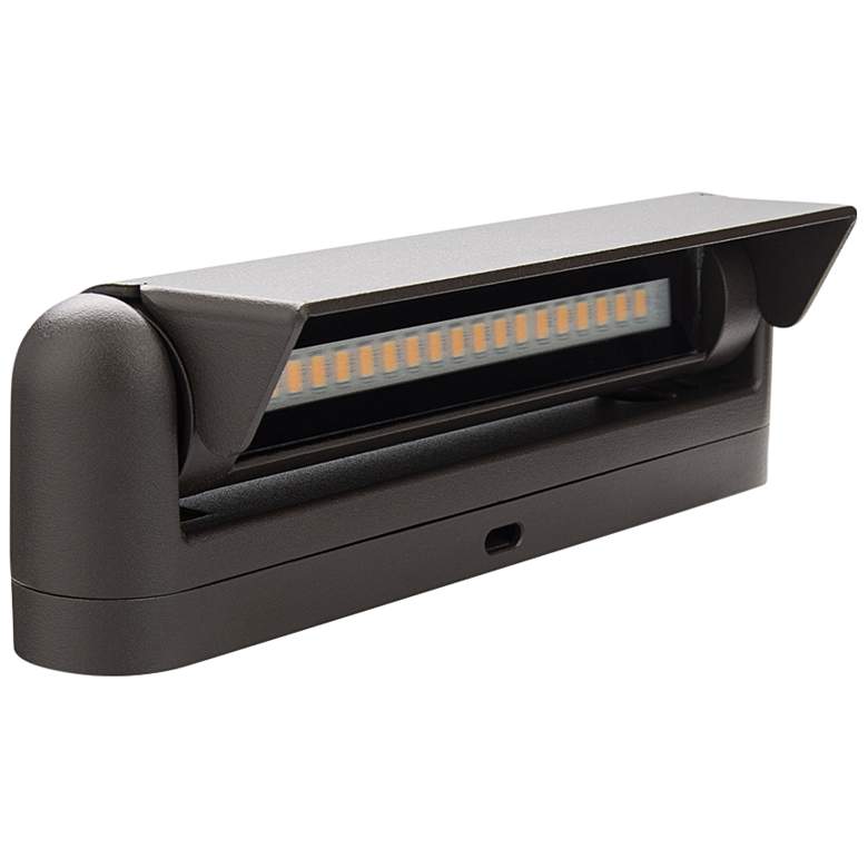 Image 4 Genie 12 1/4"H Bronze Linear 2700K LED Landscape Path Light more views