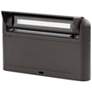 Thumbnail2 of Genie 12 1/4"H Bronze Linear 3000K LED Landscape Path Light more views