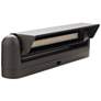 Thumbnail4 of Genie 12 1/4"H Bronze Linear 3000K LED Landscape Path Light more views