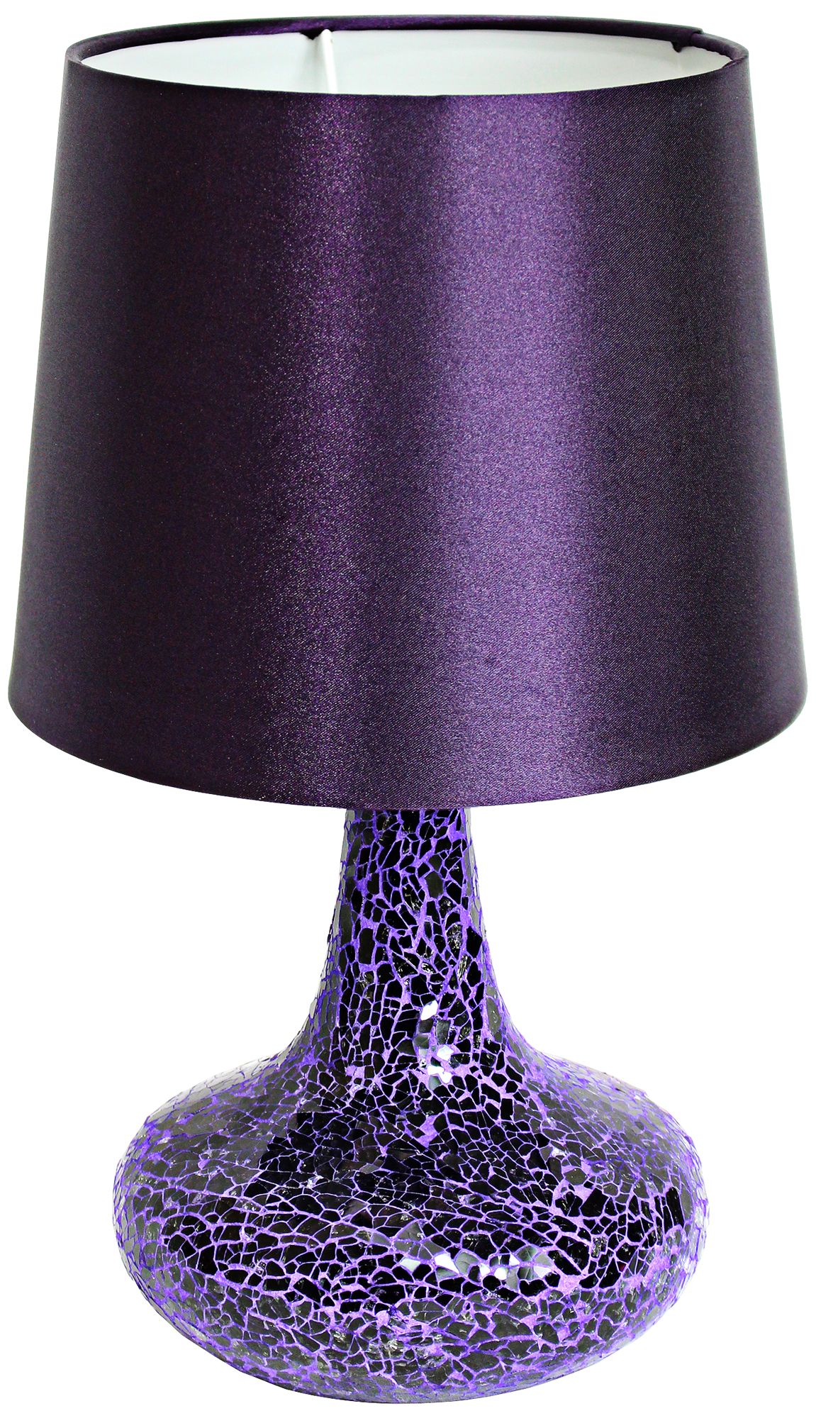 purple crackle lamp