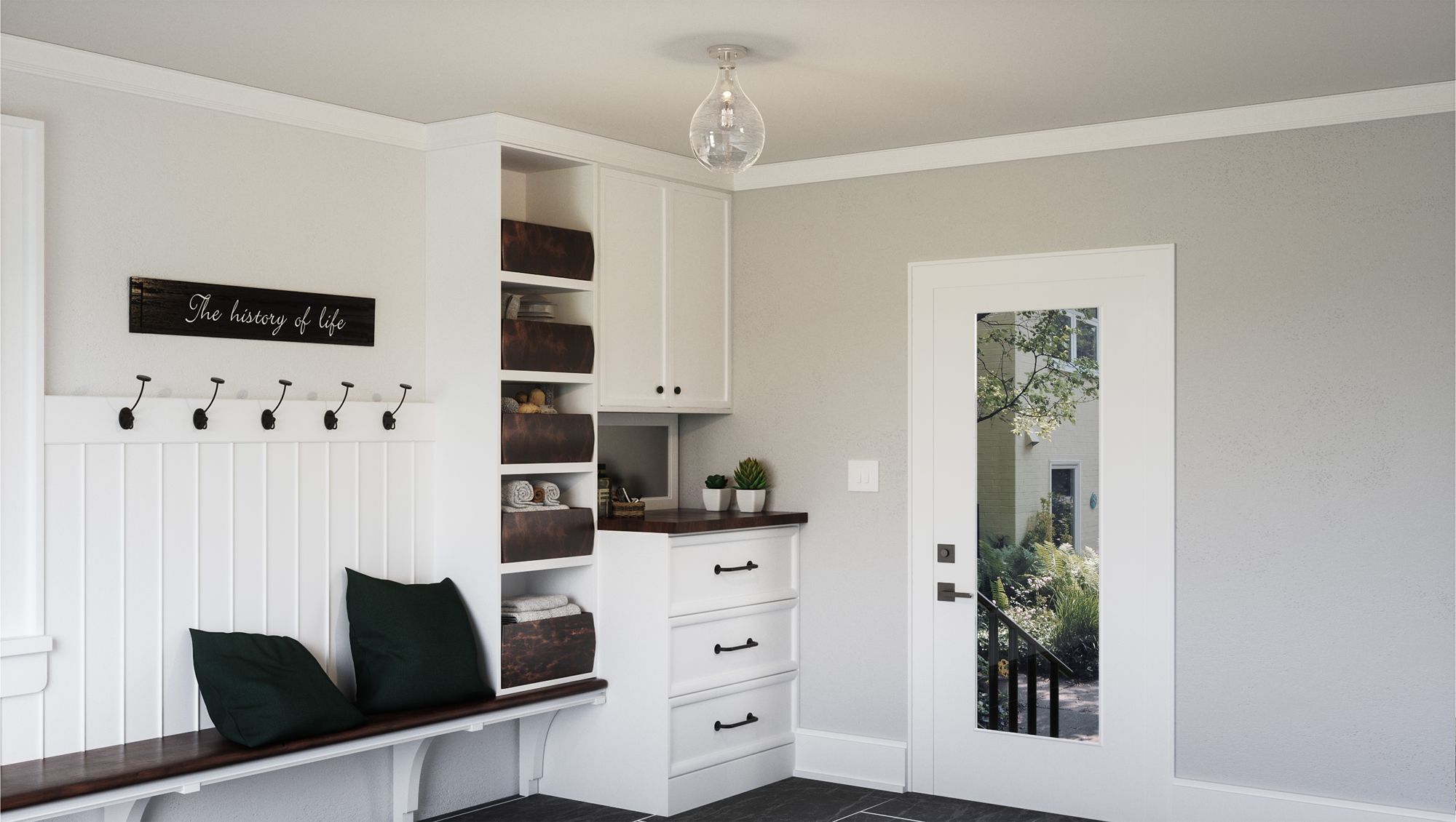 Image 5 Genie Semi-Flush Mount more views