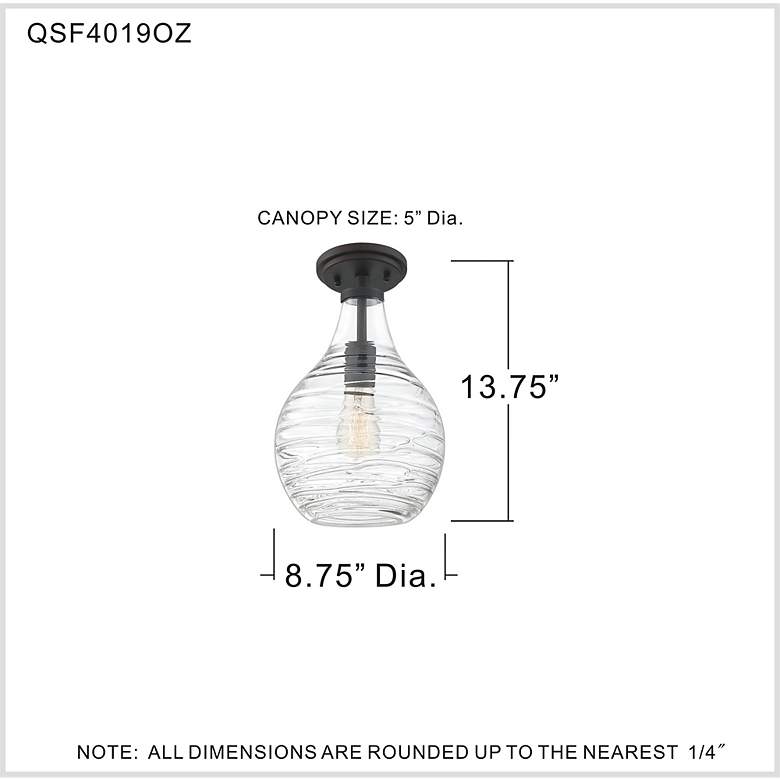 Image 6 Genie Semi-Flush Mount more views
