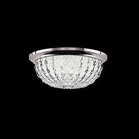 Image3 of Genoa 3.88"H x 9"W 1-Lt Crystal Flush Mt in Polished Chrome more views