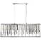 Genova 41" Wide Polished Chrome Kitchen Island Light Pendant