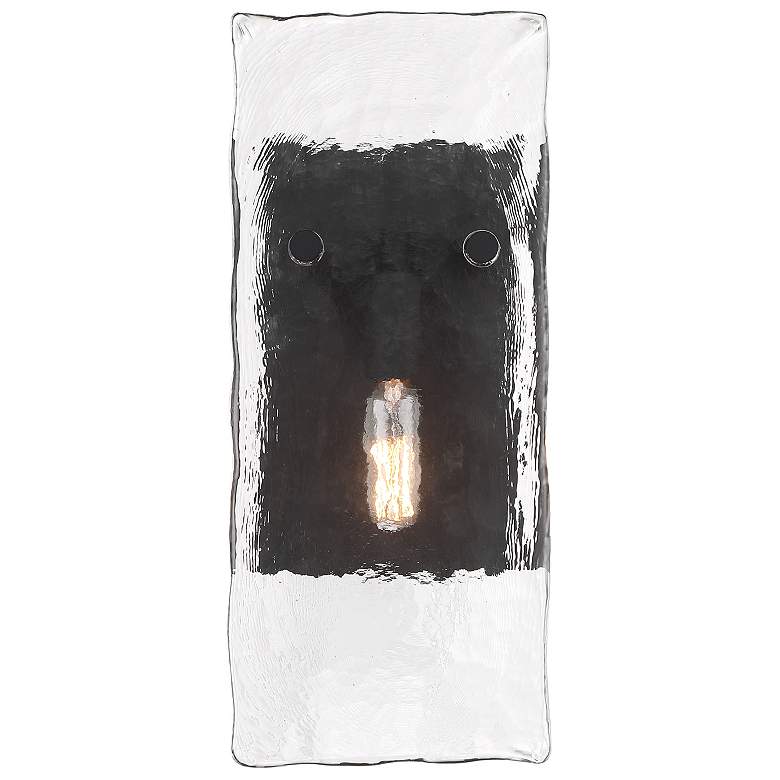 Image 3 Genry 1-Light Wall Sconce in Matte Black more views