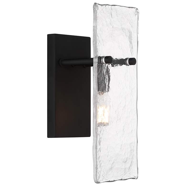 Image 4 Genry 1-Light Wall Sconce in Matte Black more views
