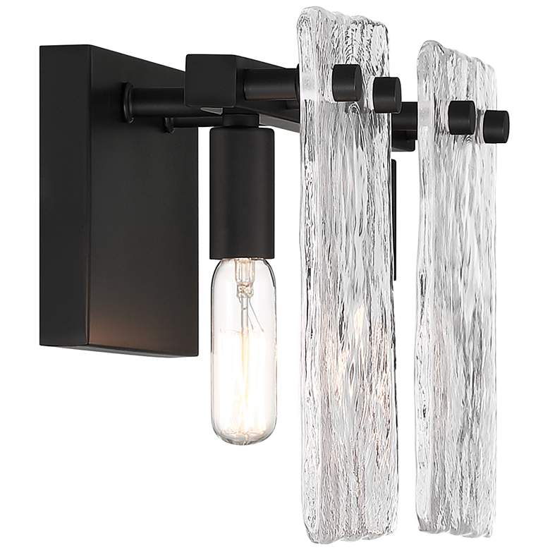 Image 5 Genry 2-Light Bathroom Vanity Light in Matte Black more views
