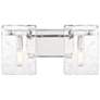 1_Genry 2-Light Bathroom Vanity Light in Polished Nickel