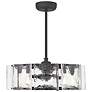 1_Genry 5-Light LED Fan D'Lier in Matte Black