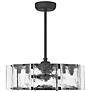 3_Genry 5-Light LED Fan D'Lier in Matte Black more views