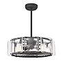 4_Genry 5-Light LED Fan D'Lier in Matte Black more views