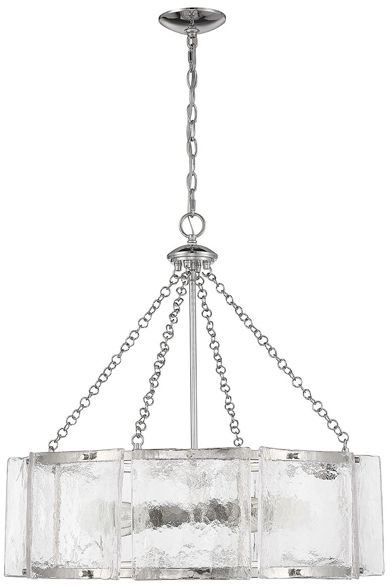Image 2 Genry 5-Light Pendant in Polished Nickel more views