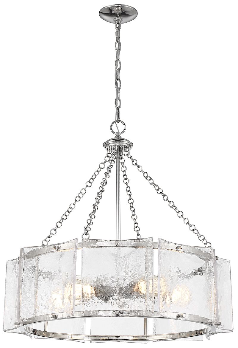 Image 3 Genry 5-Light Pendant in Polished Nickel more views